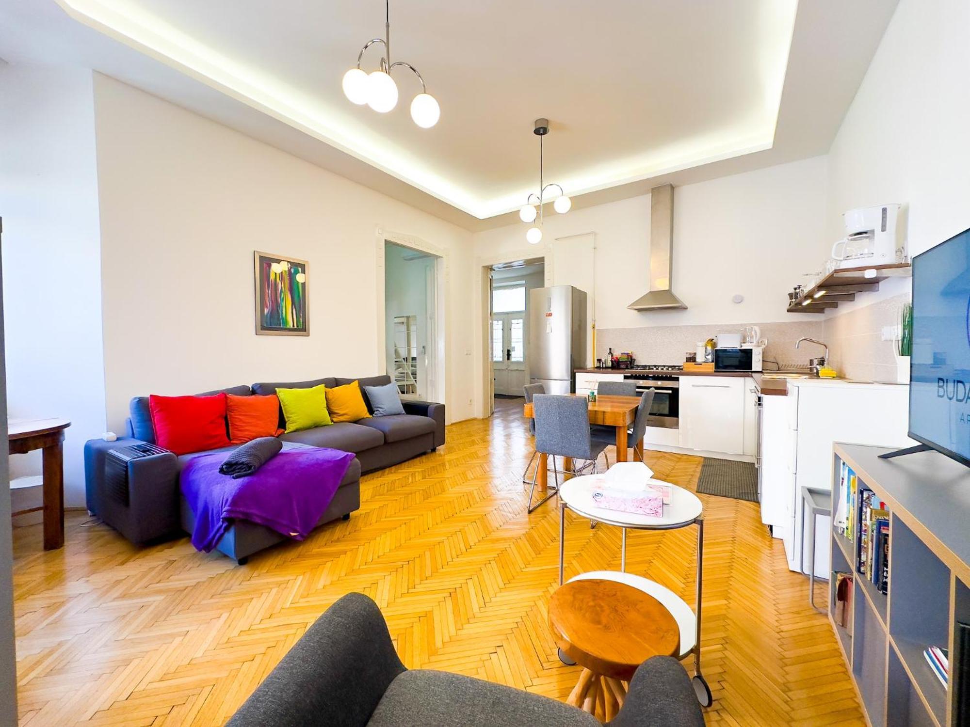 Spacious 4Br Oasis In Central Budapest - Bp Sky Exteriör bild